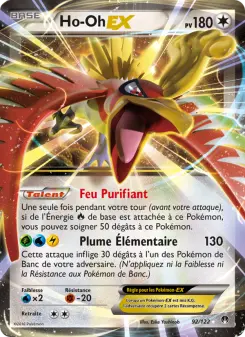 Ho-Oh EX — carte 92 de l’extension Rupture Turbo