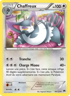 Chaffreux — carte 94 de l’extension Rupture Turbo