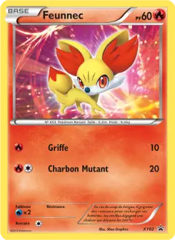 Feunnec — carte XY02 de l’extension Promo XY