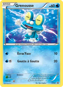 Grenousse — carte XY03 de l’extension Promo XY