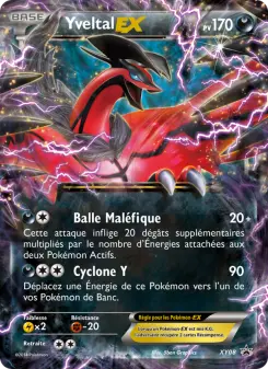 Yveltal EX — carte XY08 de l’extension Promo XY