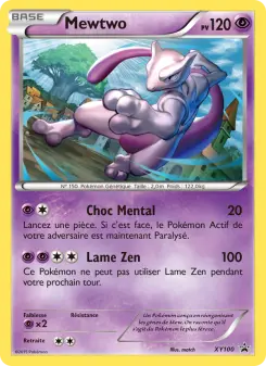 Mewtwo — carte XY100 de l’extension Promo XY
