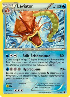 Léviator — carte XY109 de l’extension Promo XY