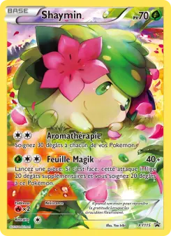 Shaymin — carte XY115 de l’extension Promo XY