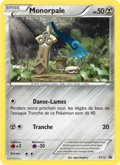 Monorpale — carte XY12 de l’extension Promo XY