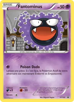 Fantominus — carte XY132 de l’extension Promo XY