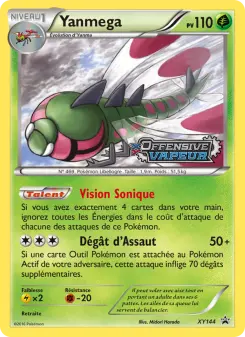 Yanmega — carte XY144 de l’extension Promo XY