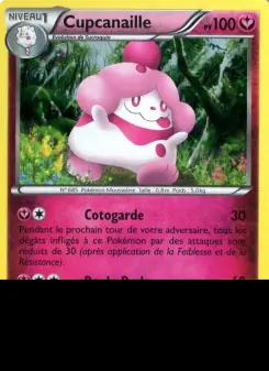 Cupcanaille — carte XY15 de l’extension Promo XY