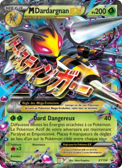 M-Dardargnan-EX — carte XY158 de l’extension Promo XY