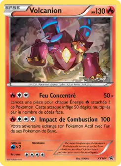 Volcanion — carte XY164 de l’extension Promo XY