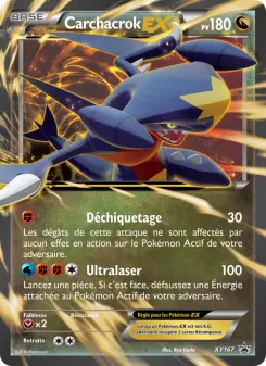 Carchacrok-EX — carte XY167 de l’extension Promo XY
