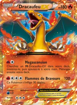 Dracaufeu EX — carte XY17 de l’extension Promo XY