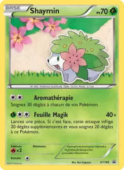 Shaymin — carte XY188 de l’extension Promo XY