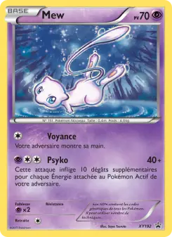 Mew — carte XY192 de l’extension Promo XY