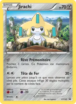 Jirachi — carte XY195 de l’extension Promo XY