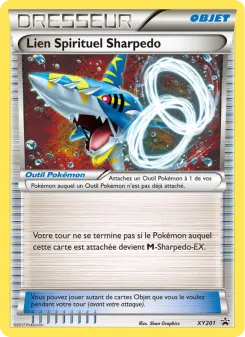 Lien Spirituel Sharpedo — carte XY201 de l’extension Promo XY