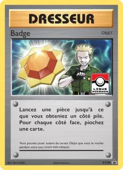 Badge — carte XY205 de l’extension Promo XY