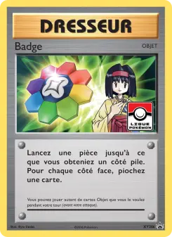 Badge — carte XY206 de l’extension Promo XY