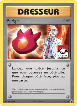Badge — carte XY209 de l’extension Promo XY