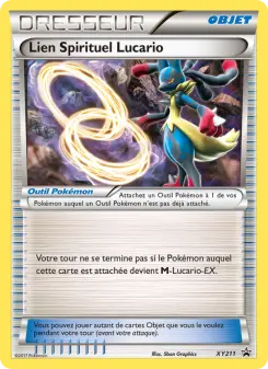 Lien Spirituel Lucario — carte XY211 de l’extension Promo XY