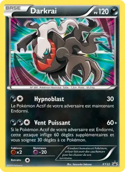 Darkrai — carte XY22 de l’extension Promo XY