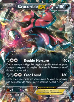 Crocorible EX — carte XY25 de l’extension Promo XY