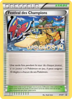 Festival des Champions — carte XY27 de l’extension Promo XY