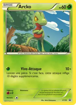 Arcko — carte XY36 de l’extension Promo XY