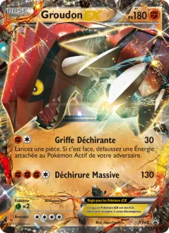 Groudon EX — carte XY42 de l’extension Promo XY