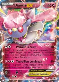 Diancie EX — carte XY43 de l’extension Promo XY