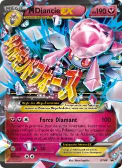 M Diancie EX — carte XY44 de l’extension Promo XY