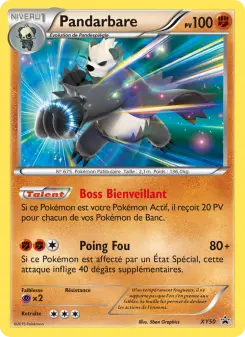 Pandarbare — carte XY50 de l’extension Promo XY