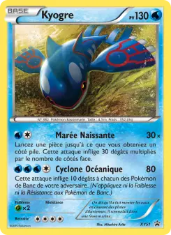 Kyogre — carte XY51 de l’extension Promo XY