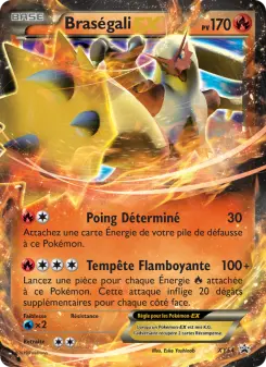 Braségali EX — carte XY54 de l’extension Promo XY
