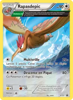 Rapasdepic — carte XY57 de l’extension Promo XY