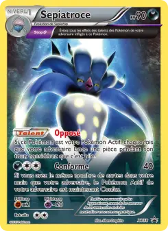 Sepiatroce — carte XY58 de l’extension Promo XY