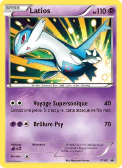 Latios — carte XY65 de l’extension Promo XY