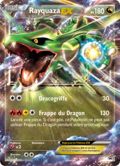 Rayquaza EX — carte XY73 de l’extension Promo XY