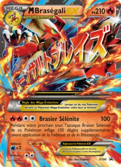 M Braségali EX — carte XY86 de l’extension Promo XY