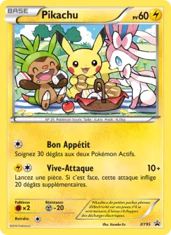 Pikachu — carte XY95 de l’extension Promo XY
